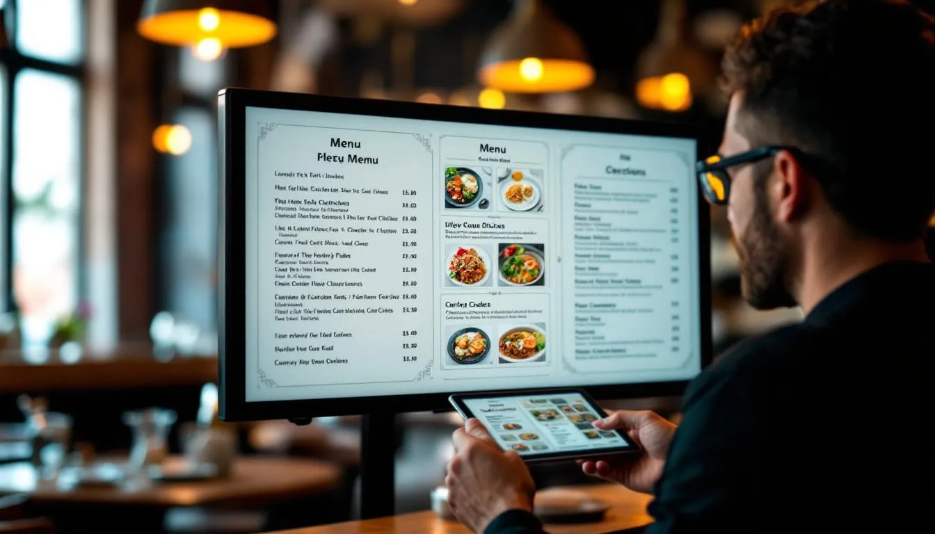 Smart Menu Generation